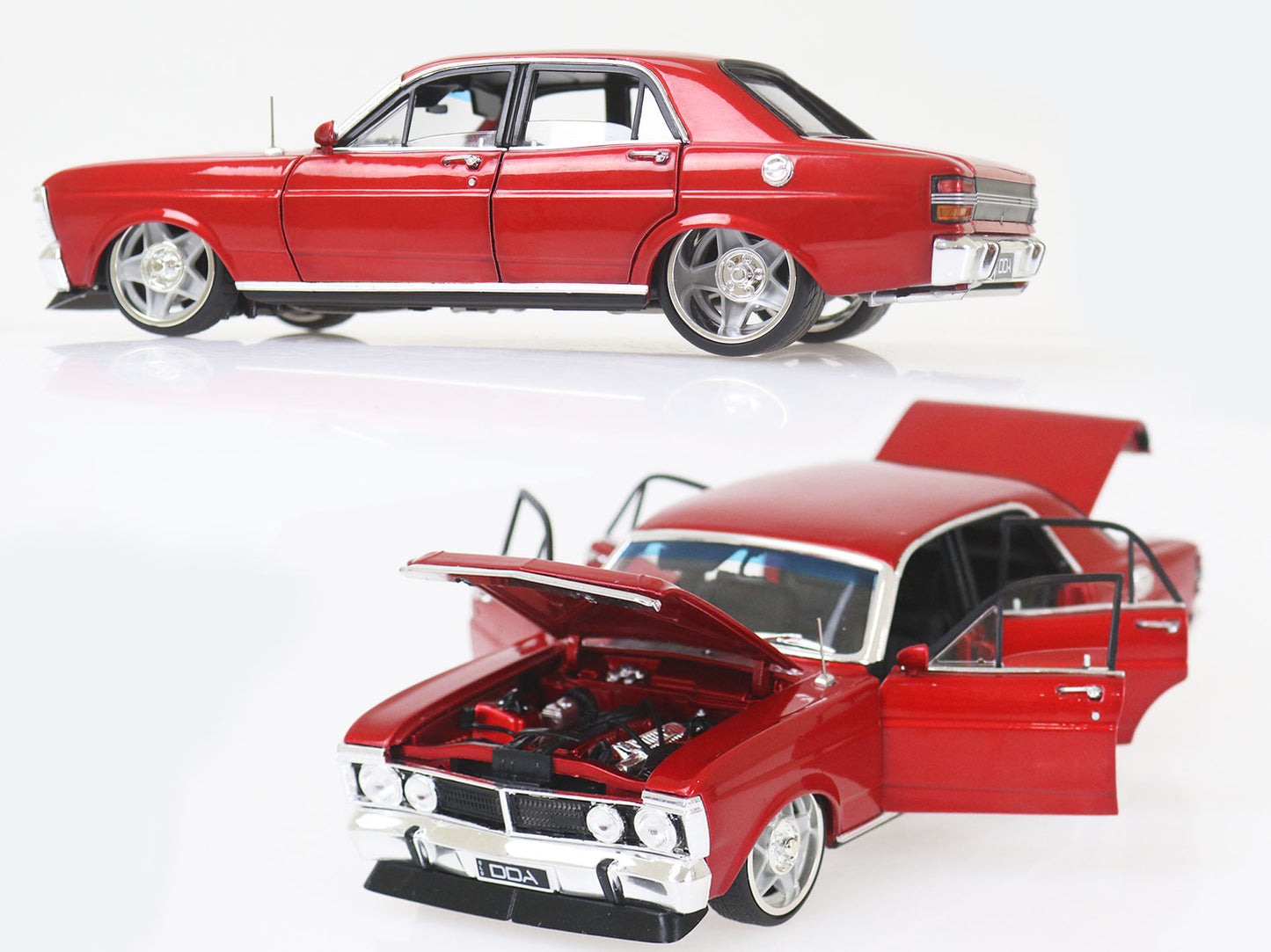 DDA2492 1:24 Scale Red XY Falcon