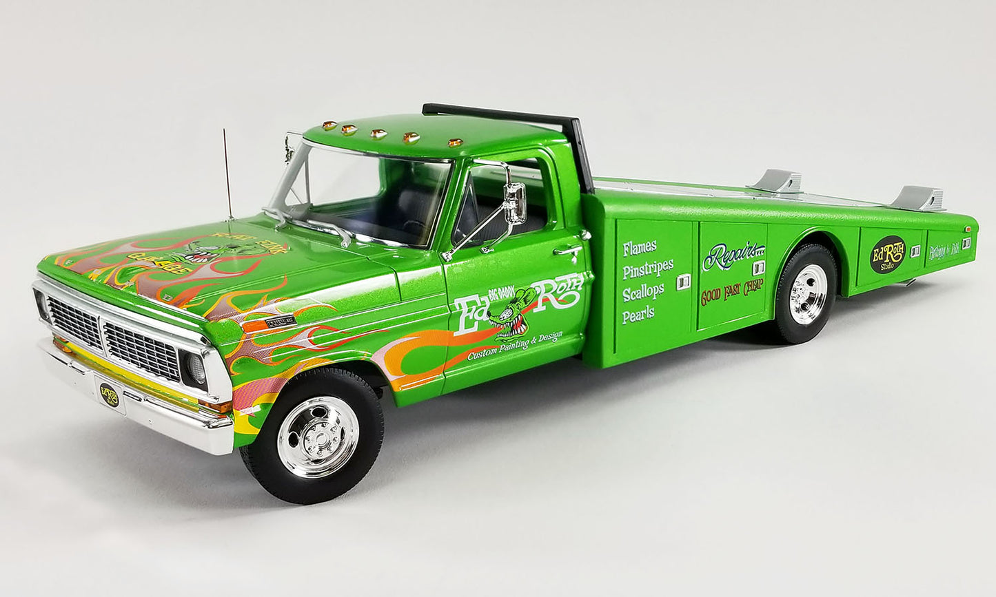 A1801414 - 1:18 1970 Rat Fink Ramp Truck