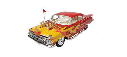 ACEDDA7 - 1:43 Red 1959 Chevy Bel Air