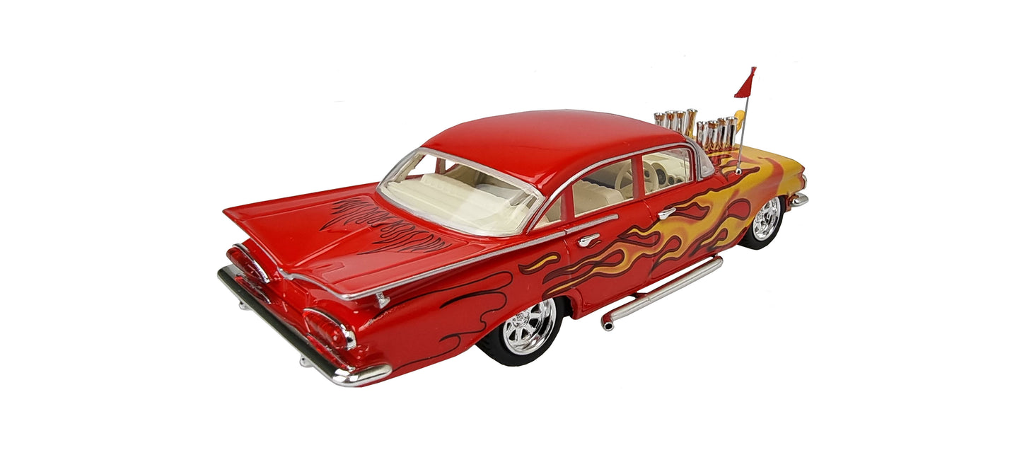 ACEDDA7 - 1:43 Red 1959 Chevy Bel Air