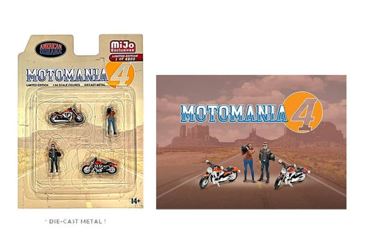1:64 MotoMania - (4) Figure Set Accessory