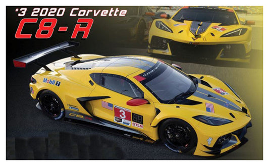 AUS032 - 1:18 2020 Vette C8R Resin