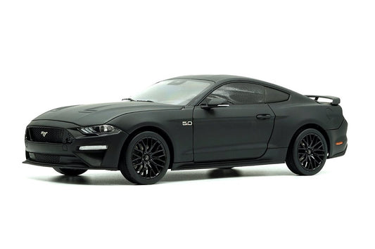 BMD61006 - 1:18 Matte Black 2019 Mustang