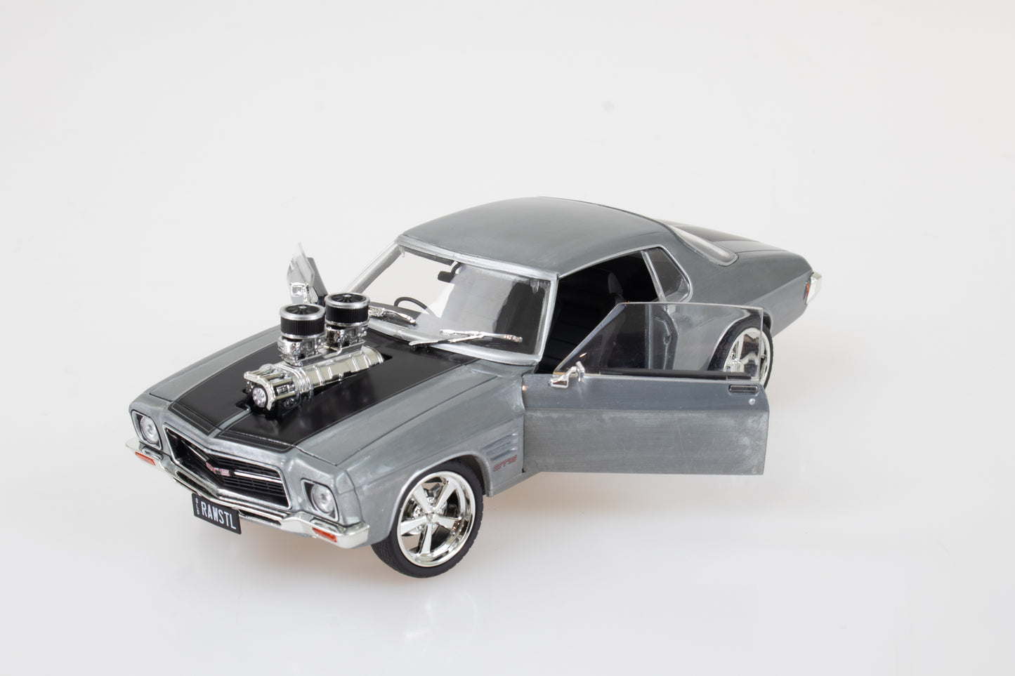 DDA206-R - 1:24 1973 Raw Steel HQ Monaro