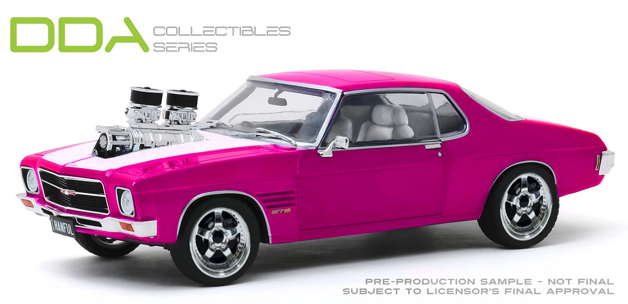 DDA207 - 1:24 1973 Pink HQ Monaro