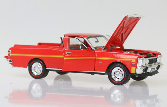 DDA2489 - 1:24 Red 1970 XW GTHO Ford Ute