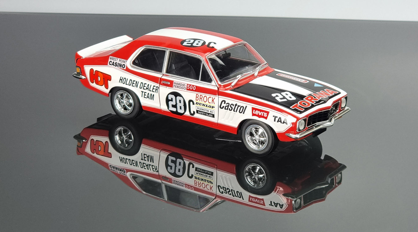 Relive Racing Glory: 1:24 #28C LJ Torana Brock Bathurst Winner