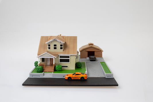 JA33668 - Nano Dom's House Display Diorama Fast & Furious  Movie