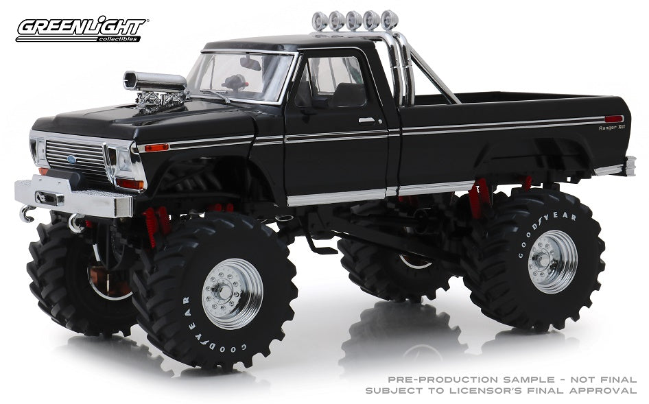 GL13538 - 1:18 Black 1979 Ford F-250 Monster Truck