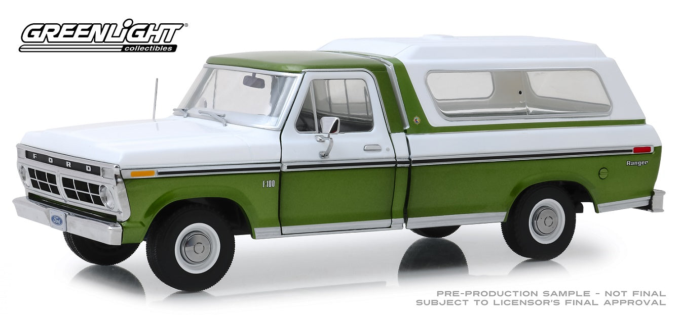 GL13545 - 1:18 1975 Ford F-100 Medium Green Glow
