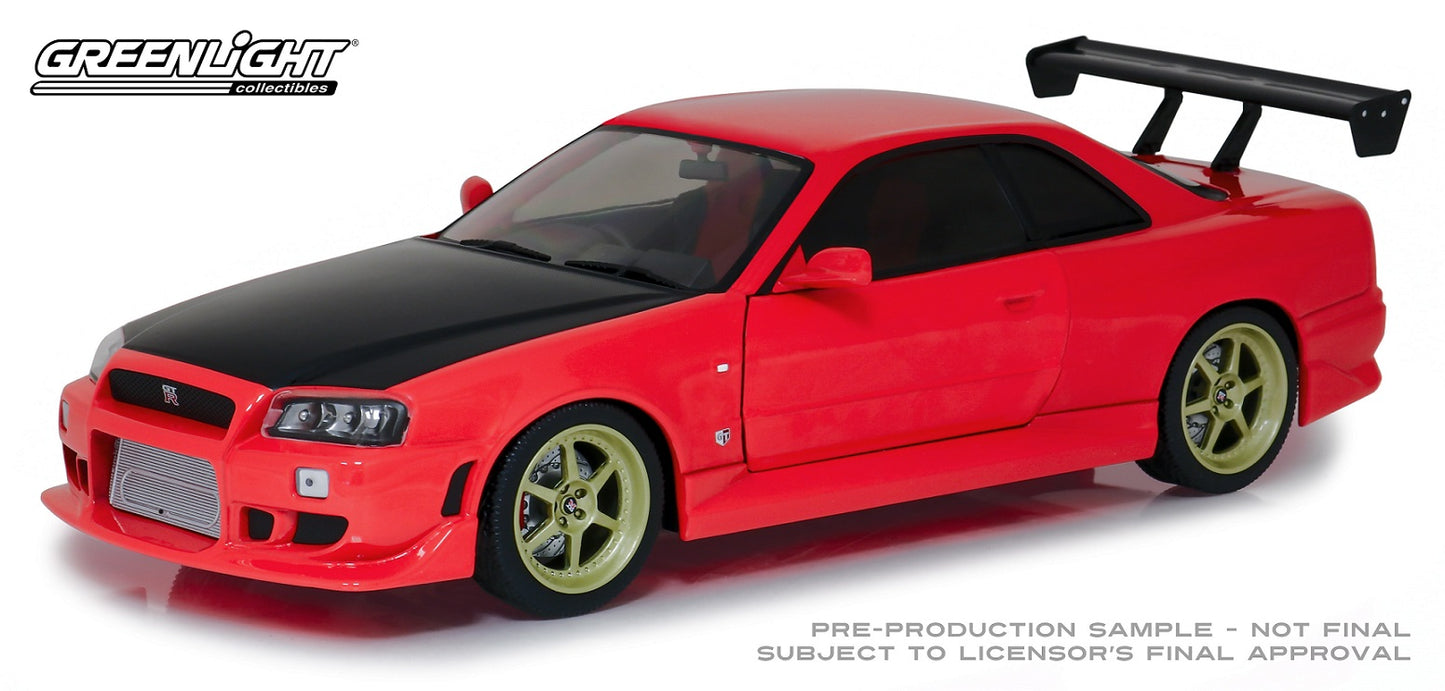 GL19052 - 1:18 Red 1999 Nissan Skyline