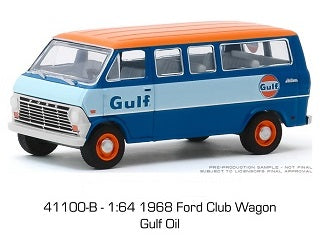 GL41100-B - 1:64 1968 Ford Club Wagon Gulf Oil