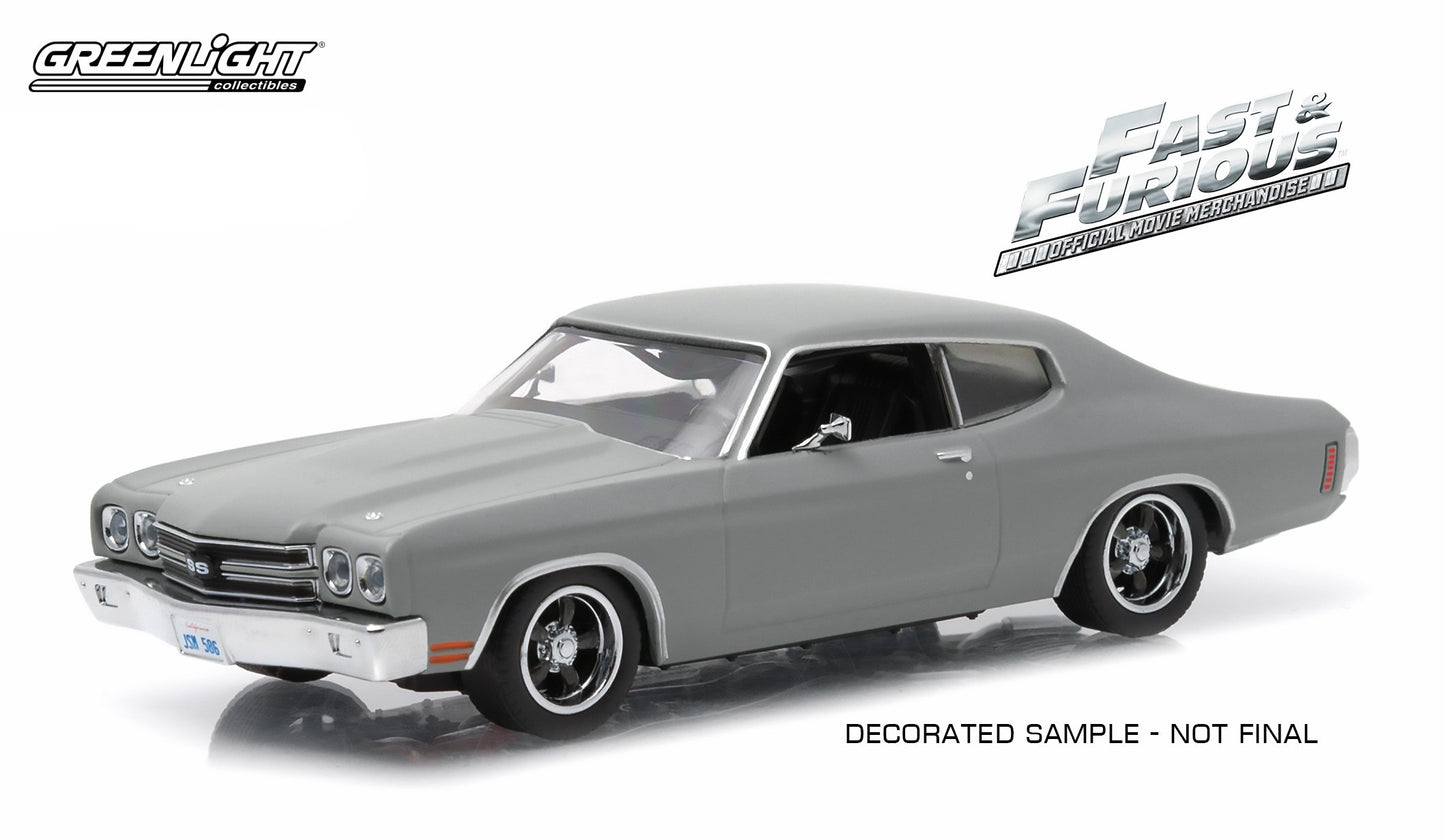 GL86227 - 1:43 Chevrolet Chevelle SS 1970 Grey Fast & Furious 4