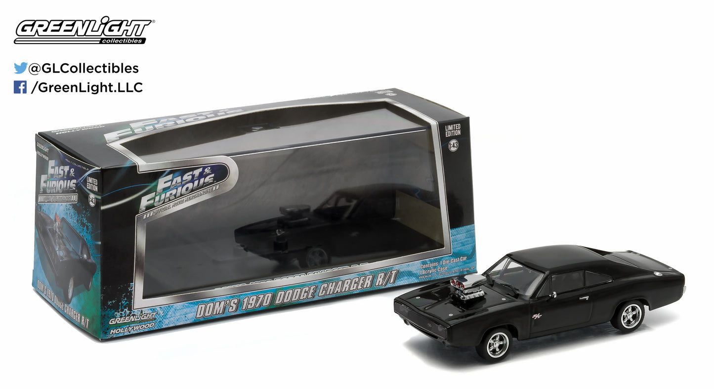 GL86228 - 1:43 Fast & Furious Dom's Dodge Charger R/T