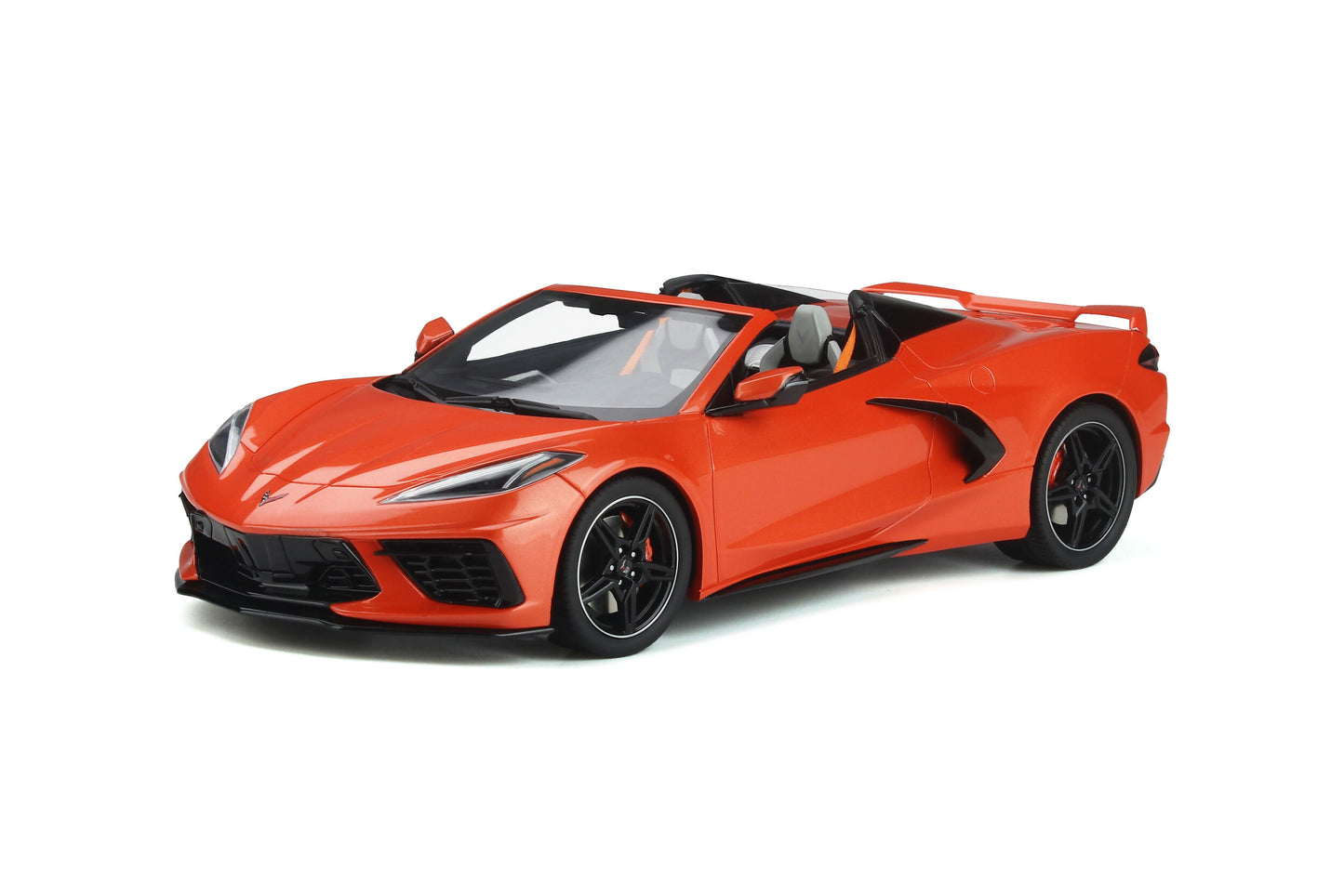 GT309 - 1:18 Orange Chev Corvette C8