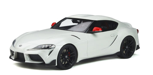 GT341 - 1:18 2020 White Supra GR Fuji