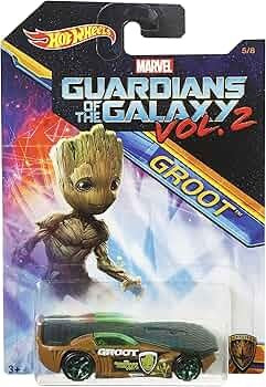 HDWD77 - 1:64 Marvel Groot Solar Reflex