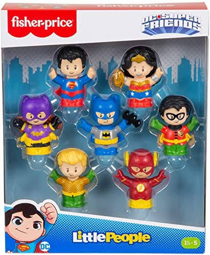 HGMJ14 - Fisher-Price Little People DC Super Friends Figure Pack