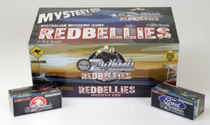 1:64 R1 OZ Wheels Red Bellies Mystery Boxes - Plastic Chassis