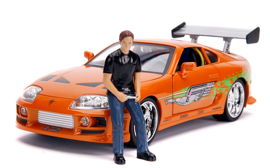 JA31139 - 1:18 F&F Brian w/Toyota Supra