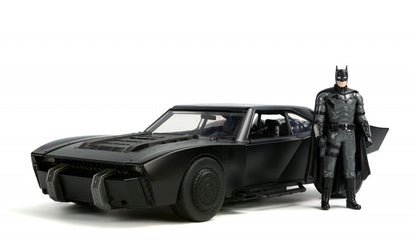 JA32504 - 1:18 2022 Batmobile w/Batman Figure Movie