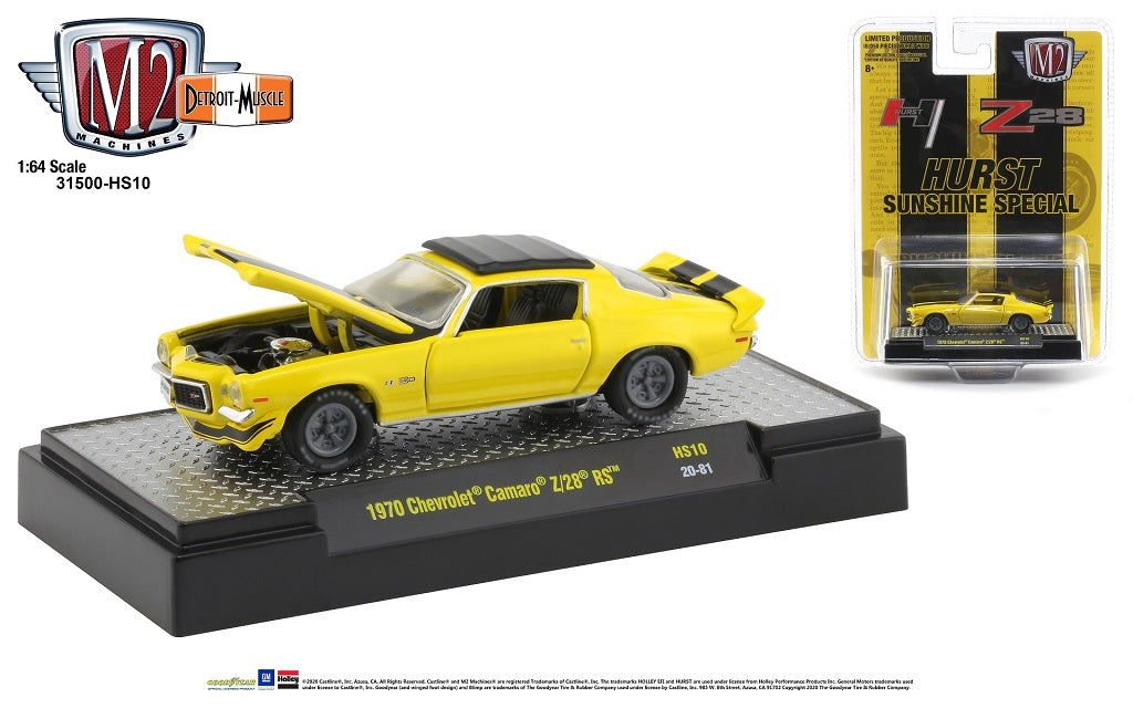M231500-HS10 - 1:64 1970 Chev Camaro