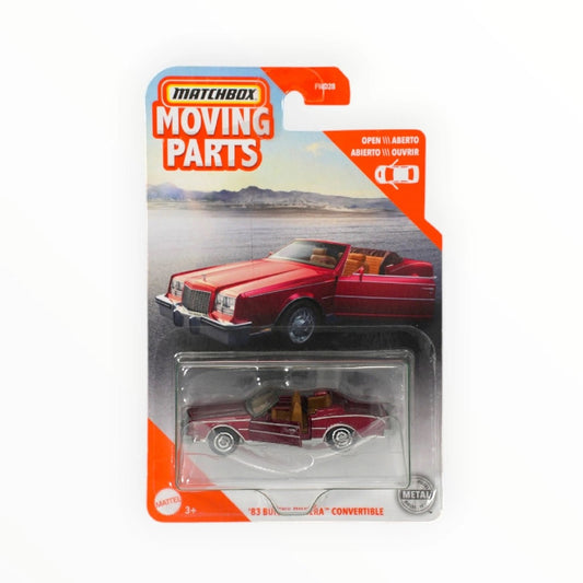 MFWD43 - 1983 Red Buick Riviera Convertible