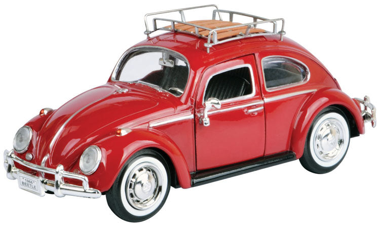 MX79559 - 1:24 Volkswagen Beetle with Luggage Rack on Roof