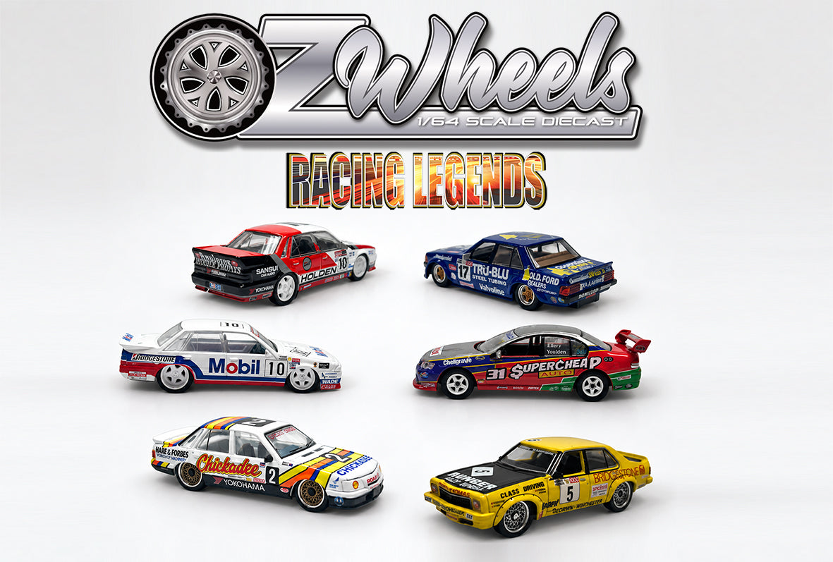 PRE-ORDER !!! - OZ64-FSD2-RLASST - 1:64 FSD2 Racing Legends Assorted w/Protector Assortment
