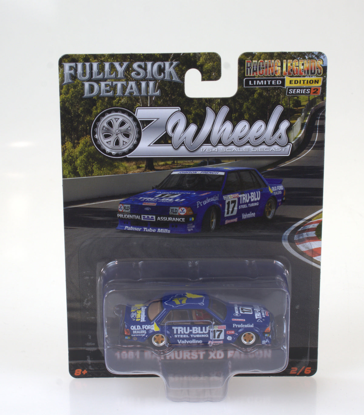 PRE-ORDER !!! - OZ64-FSD2-RLASST - 1:64 FSD2 Racing Legends Assorted w/Protector Assortment