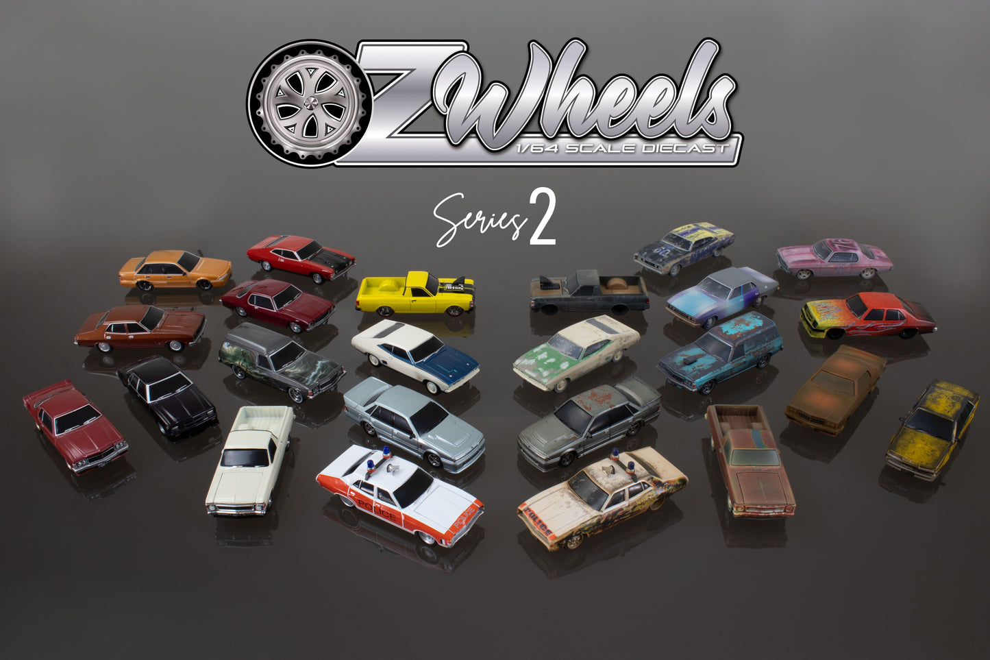 OZ64-2 - 1:64 Assorted Release 2 Oz Wheels