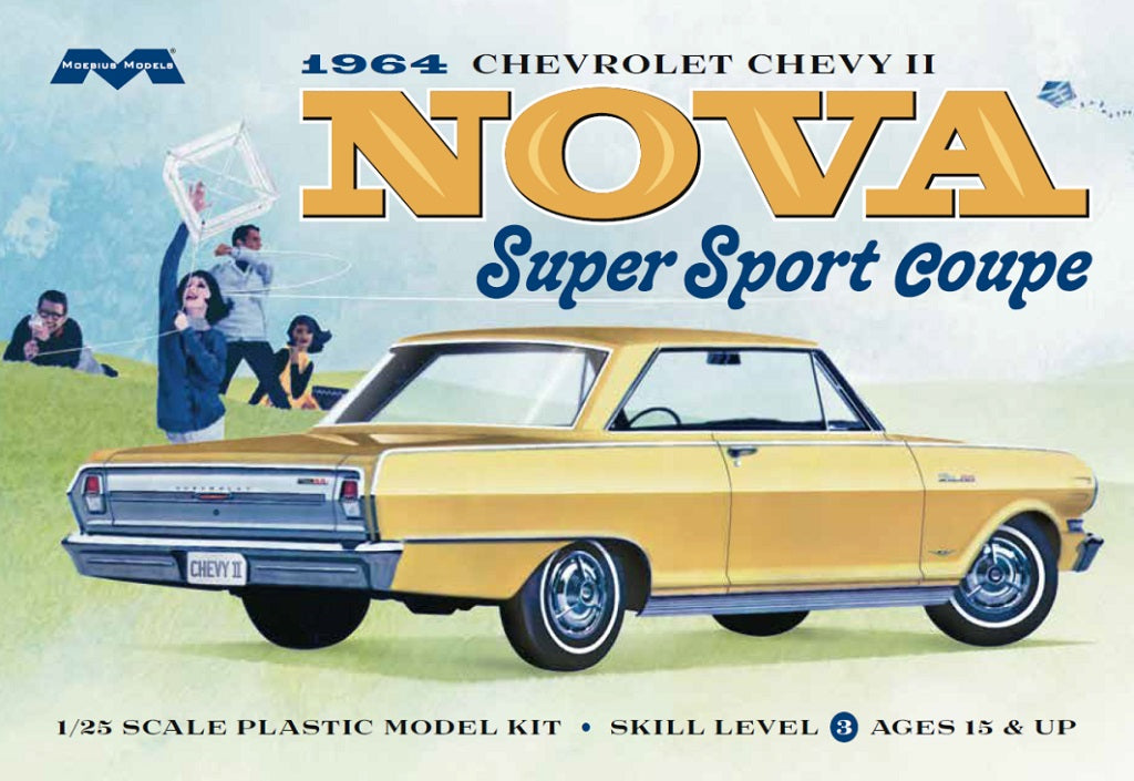 RMOE2320 - 1:25 1964 Chevy Nova Super Sport - Plastic Kit