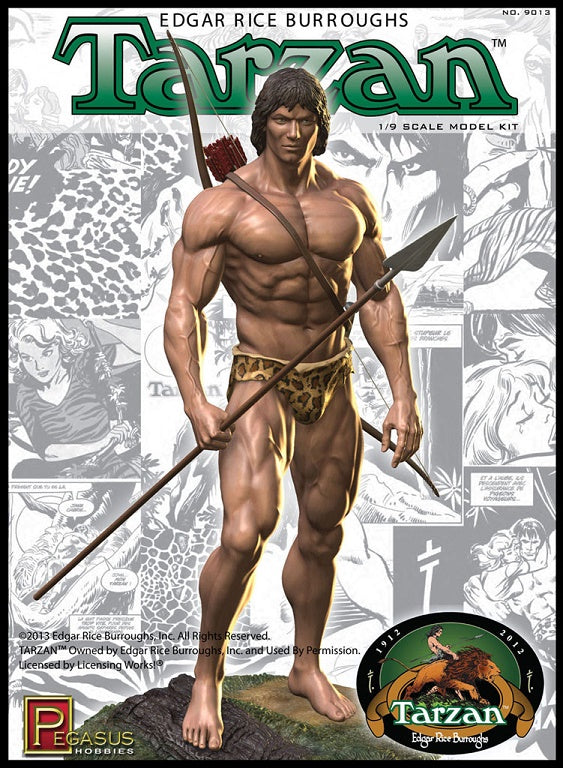 RPEG9013 - 1:8 Tarzan Plastic Kit Movie