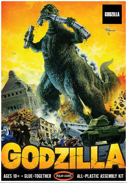 RPOL956 - 1:144 Godzilla Plastic Kit Movie