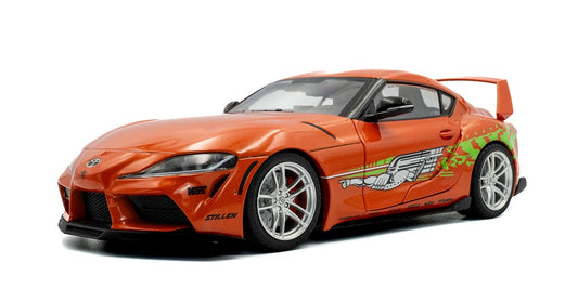 S1809006 - 1:18 Orange Toyota Supra