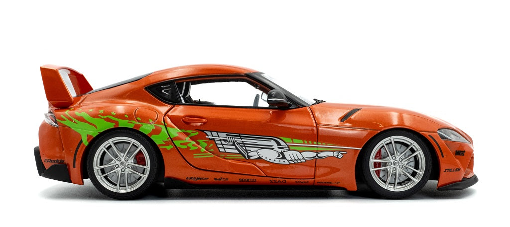 S1809006 - 1:18 Orange Toyota Supra