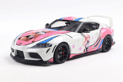 S1809008 - 1:18 White Toyota Supra