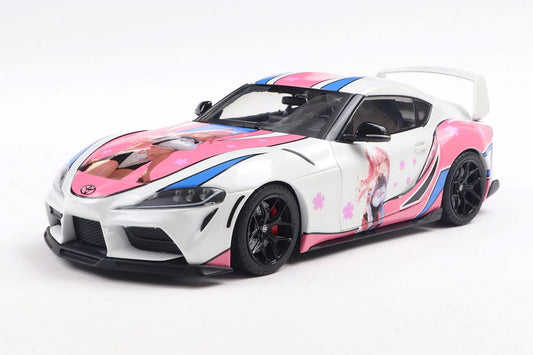 S1809008 - 1:18 White Toyota Supra