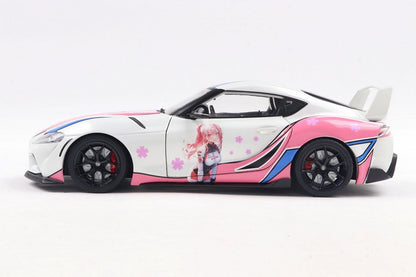 S1809008 - 1:18 White Toyota Supra