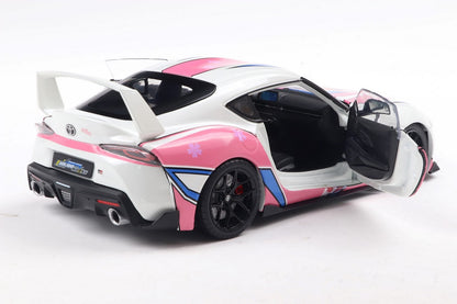 S1809008 - 1:18 White Toyota Supra