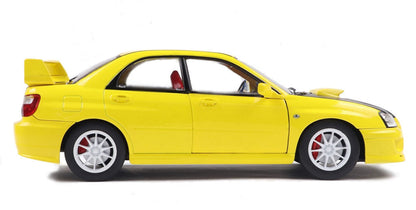 S1812302 - 1:18 Yellow Subaru Impreza