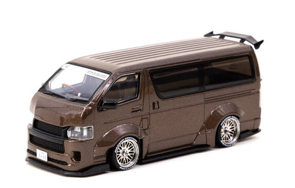 TW43-024-BRN - 1:43 Brown Toyota Hiace