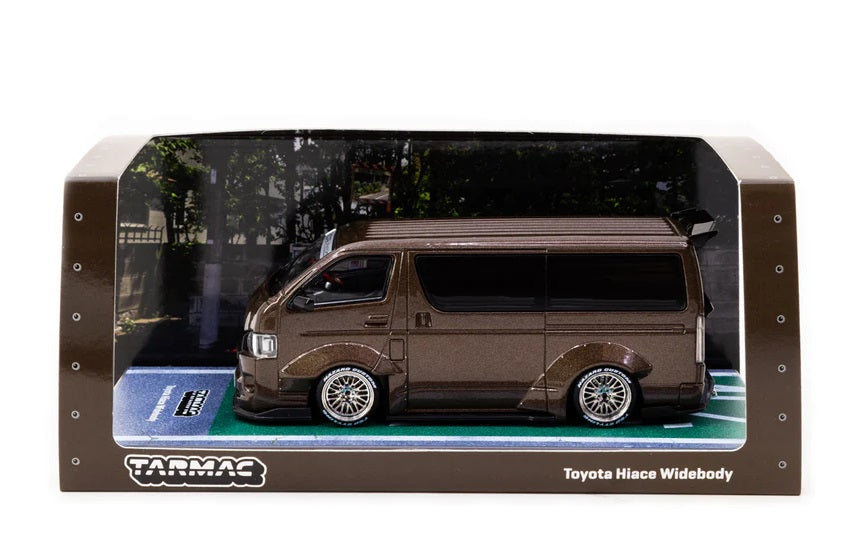 TW43-024-BRN - 1:43 Brown Toyota Hiace