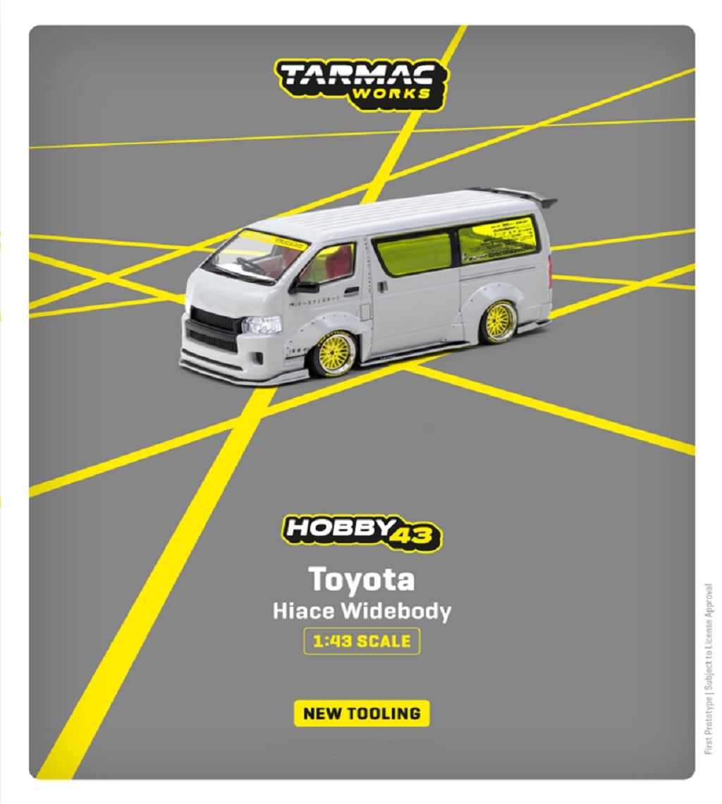TW43-024-GR - 1:43 Toyota Hiace Widebody