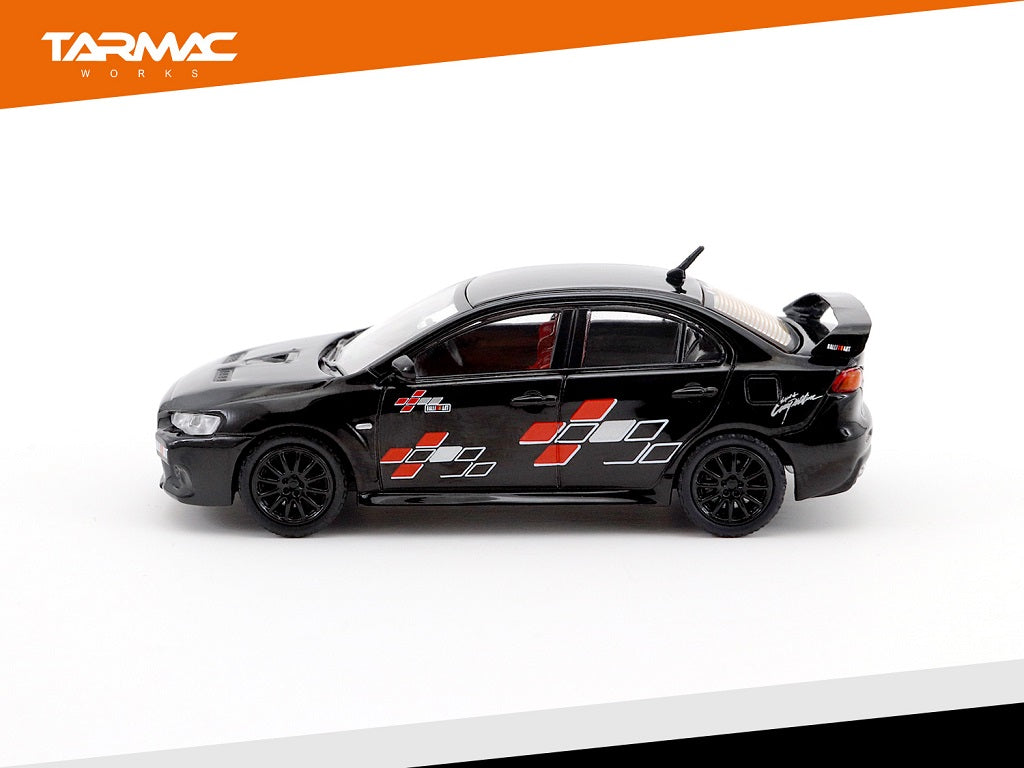 1:64 Black Ralliart Edition Mitsubishi Evo-X