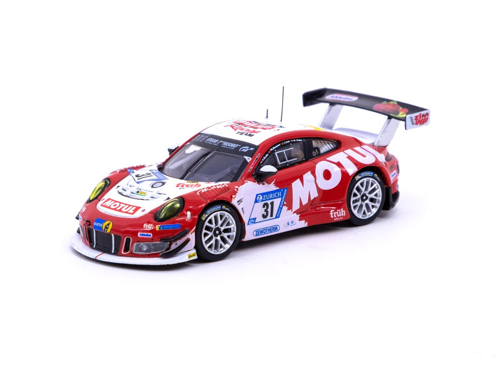 1:64 Porsche 911GT3 R (991) Nurburgring 24h 2017 Christensen Bachler Siedler Luhr