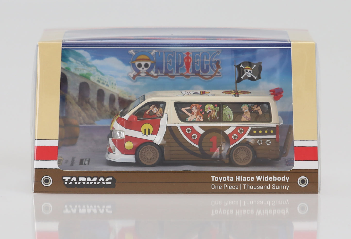 TW64-038-OP22 - 1:64 One Piece Thousand Sunny Toyota Hiace Widebody