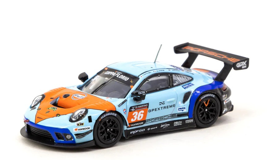 1:64 Porsche 911 GT3 R - COPPA FLORIO 12H Sicily 2020 - Winner- F. Fatien / J. Grogor / M. Jaminet / R. Renauer<br>
