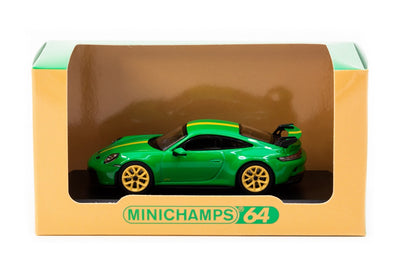TW643-061007 - 1:64 Python Green Porsche 911