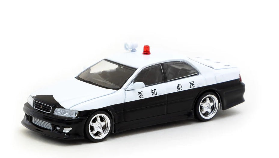 1:64 VERTEX Toyota Chaser JZX1 - Black/White